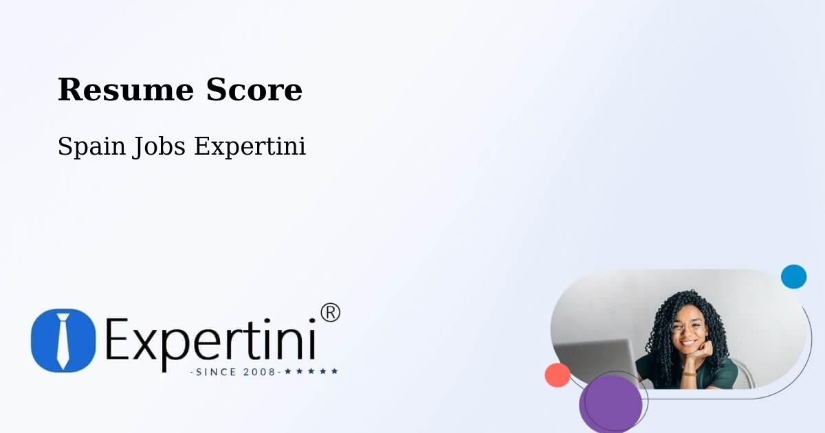 Resume Score & Job Description Match Tool – Rubí - Spain Jobs Expertini
